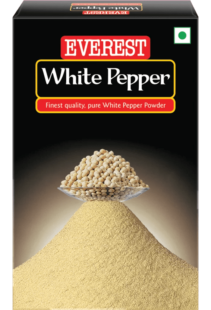 Everest White Pepper Powder / Safed Golki Powder: Premium Quality for Your Dishes | 50 Gm