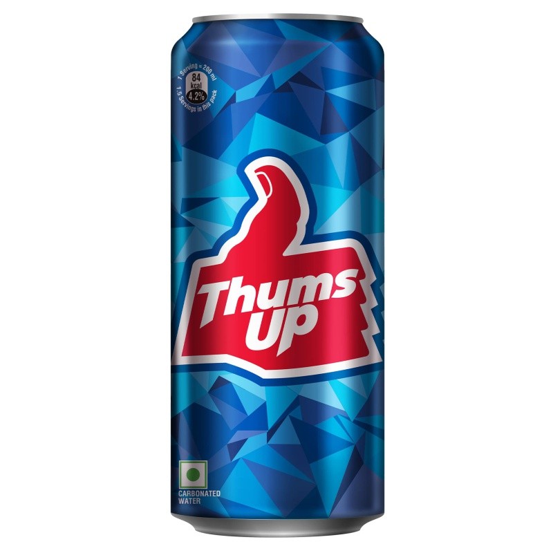 Thums Up Soft Drink - 300 ml Can