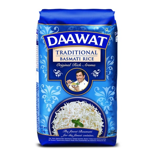 Daawat Traditional Basmati Rice: The Finest Basmati Experience | 1 KG