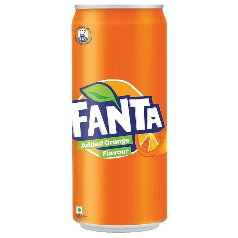 Fanta orange cold drink - 300 ml Can