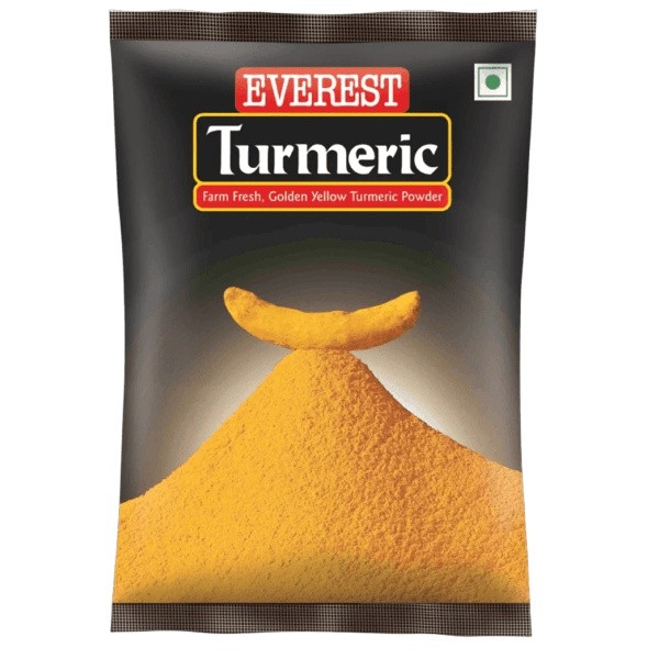 Everest Turmeric Powder / Haldi Powder: The Golden Spice for Your Kitchen | 200 Gm