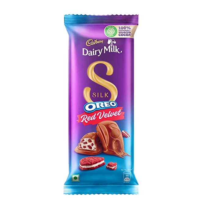 Cadbury Dairy Milk Silk Oreo Red Velvet Chocolate - 60g