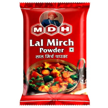 MDH Lal Mirch Powder: The Perfect Spice for Every Dish | 100 Gm